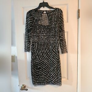 Adriana Papell Sequined Dress